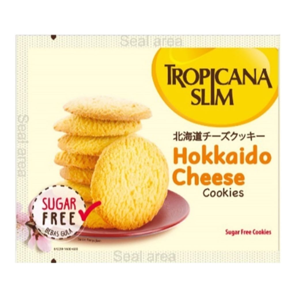 

Tropicana Slim Cookies Keju Hokkaido Sachet