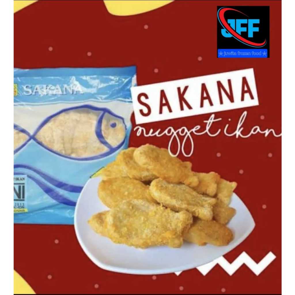 

NAGET IKAN SAKANA NUGGET IKAN 500GR