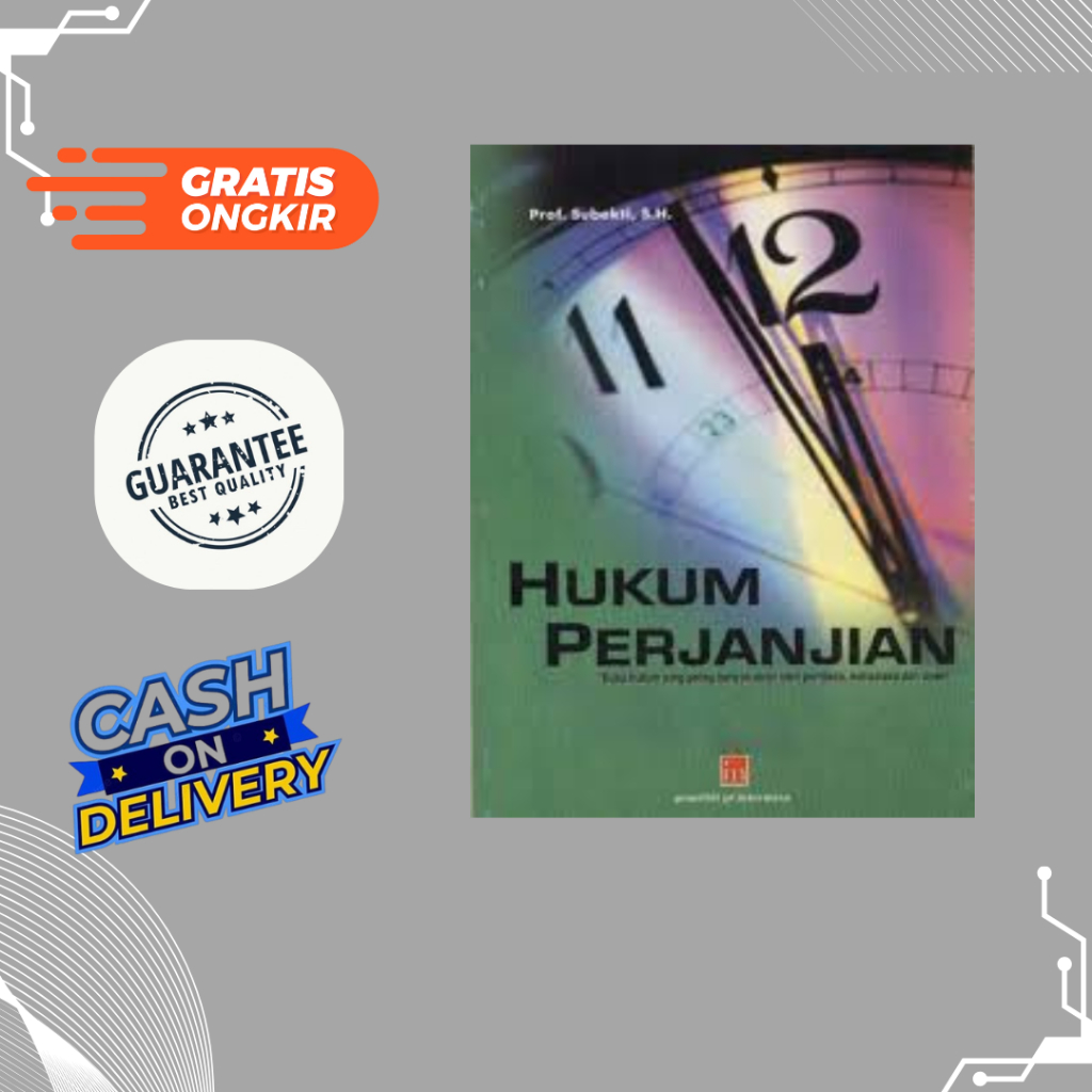 Buku Hukum Perjanjian - Subekti