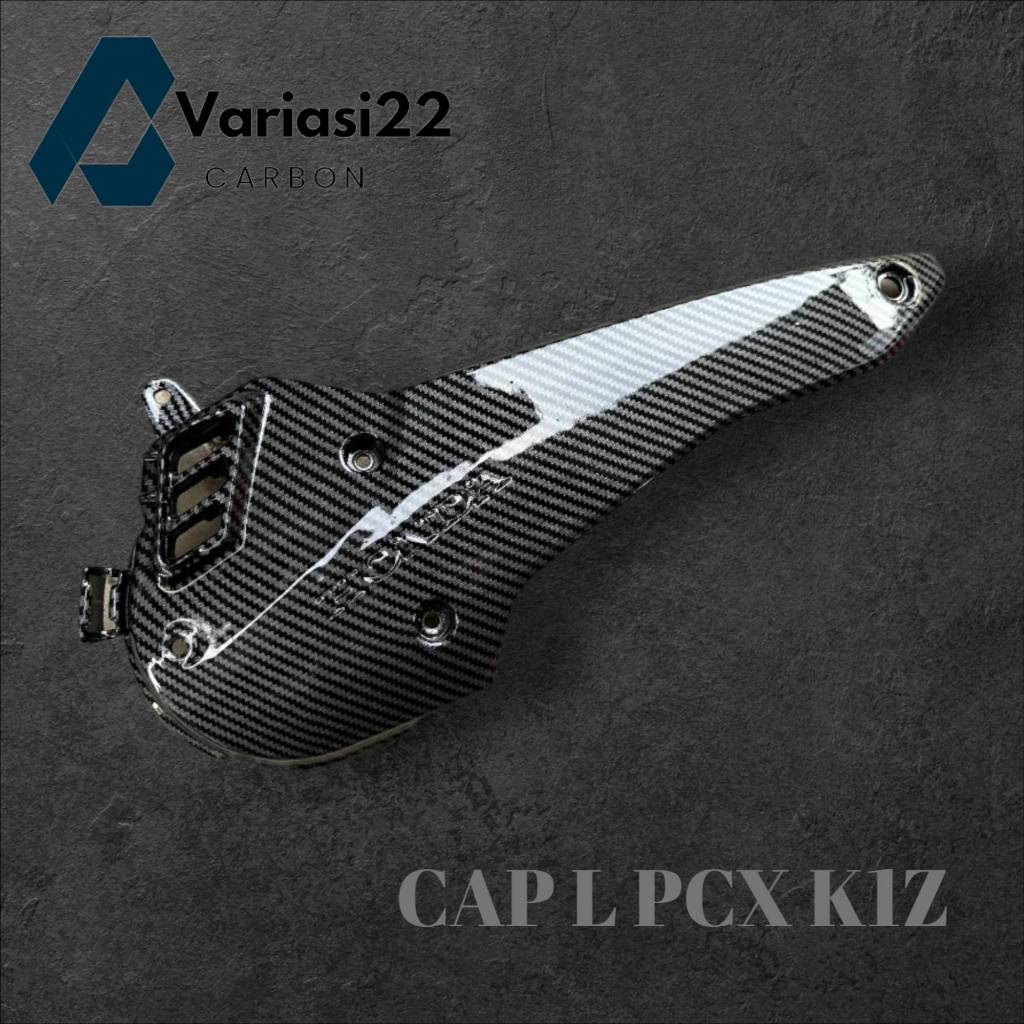 CAP L PCX 160 CARBON KEONGAN PCX 160 CARBON cover Duk PCX 160 carbon / keongan PCX 160 carbon / keon
