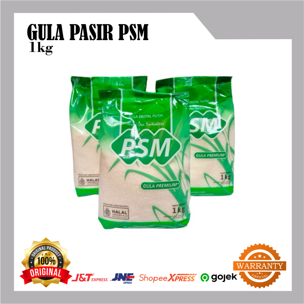 

Gula Pasir Premium PSM 1 Kg