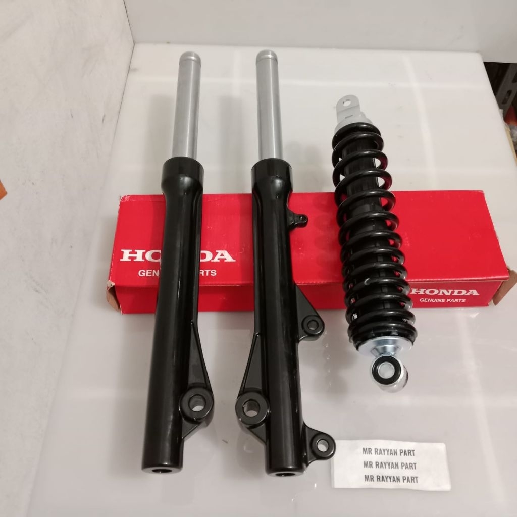 Shock Tabung Depan+Belakang Beat Fi 2012-2014 Beat Fi Scoopy Fi Paketan Komplit