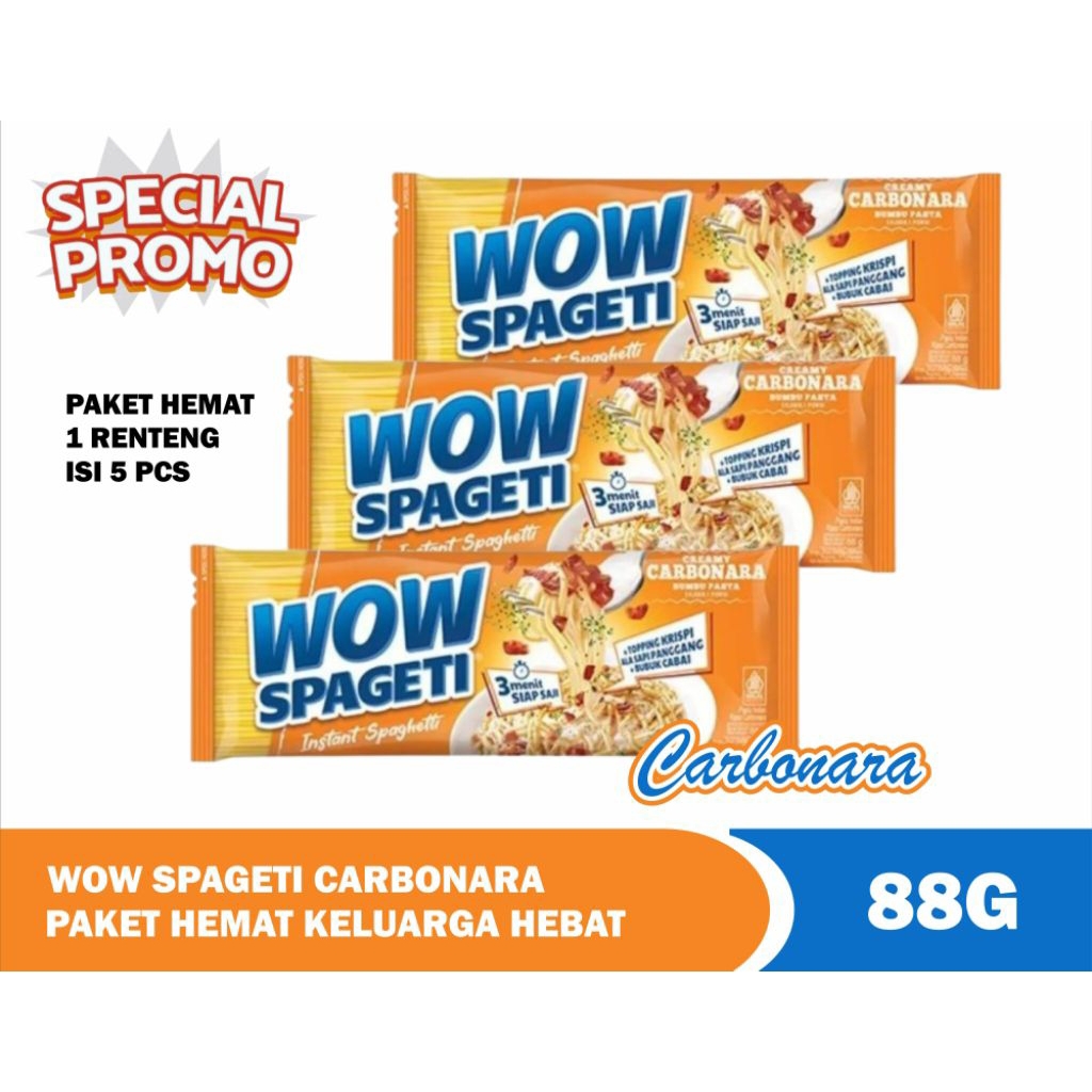 

Paket Hemat Wow Spageti