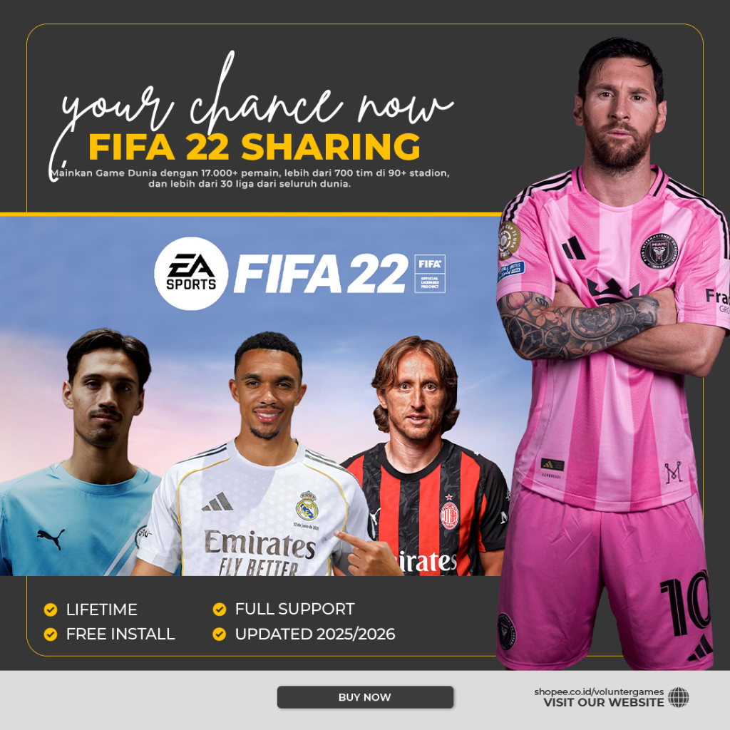 FIFA 22 PC GAME ORIGINAL + UPDATE 2025/2026