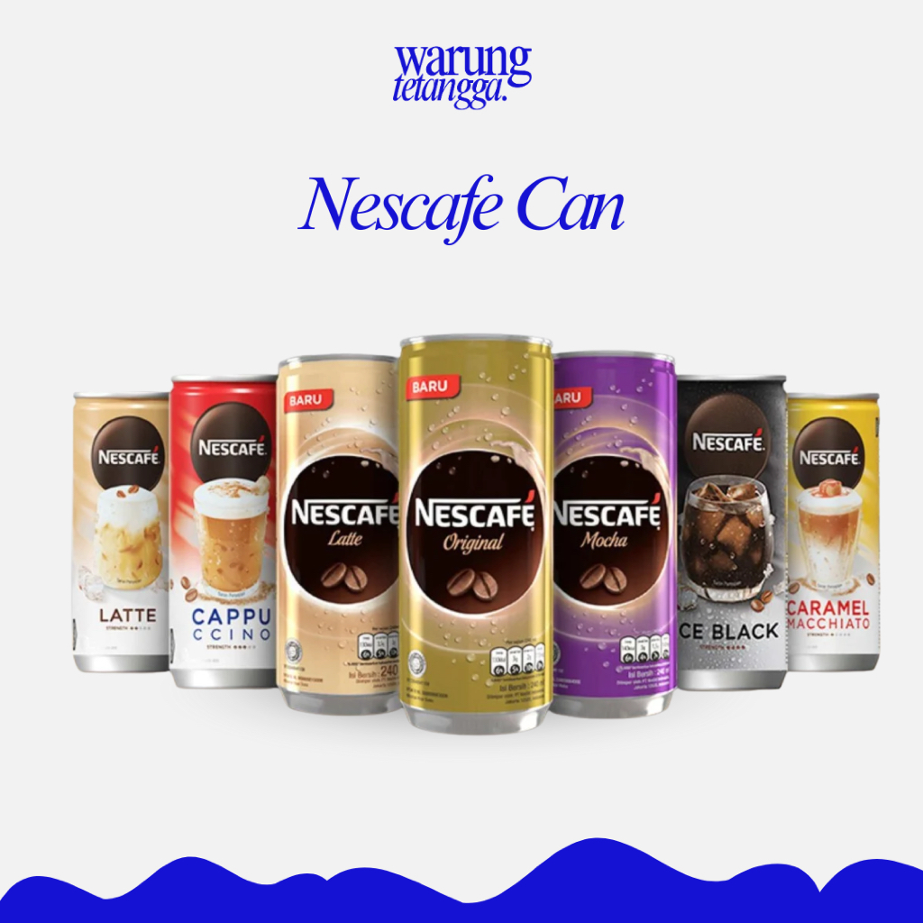 

NESCAFE KOPI KALENG / KOPI INSTAN NESCAFE CAN