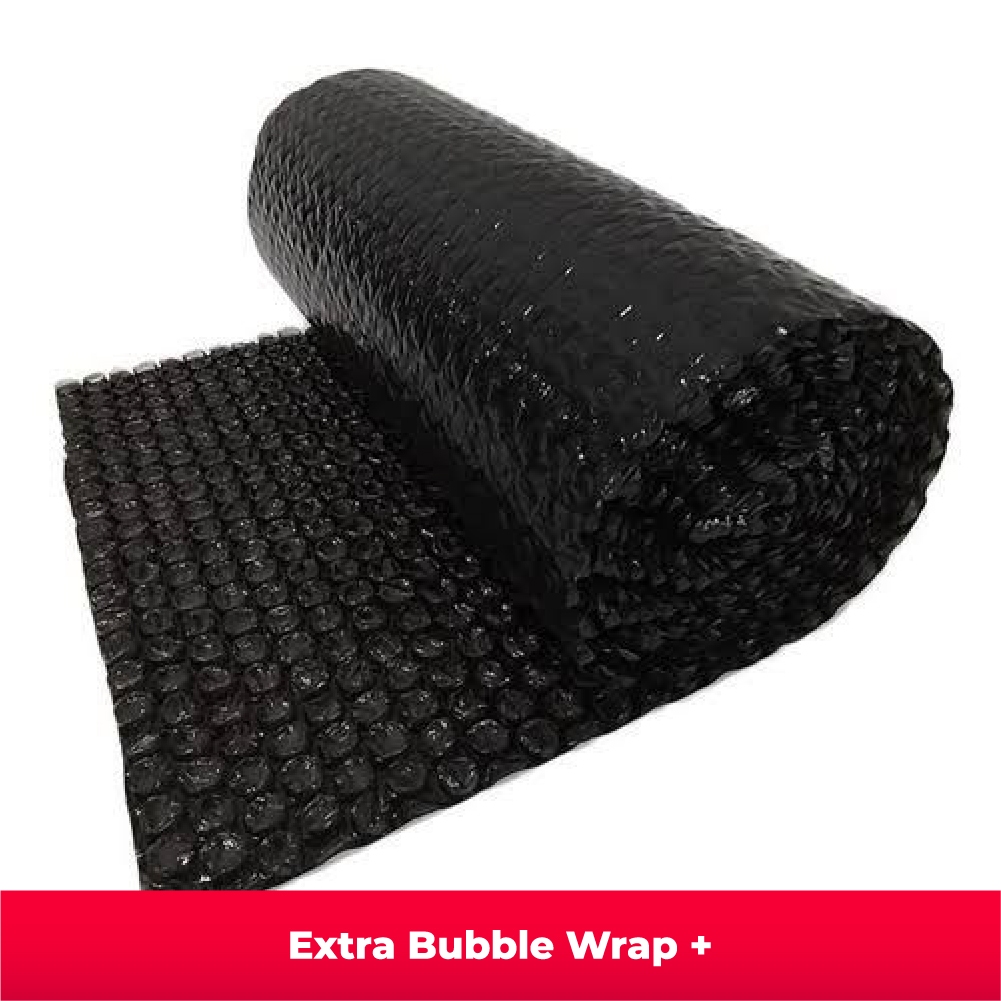 

Packing Extra Bubble Wrap Tambahan +
