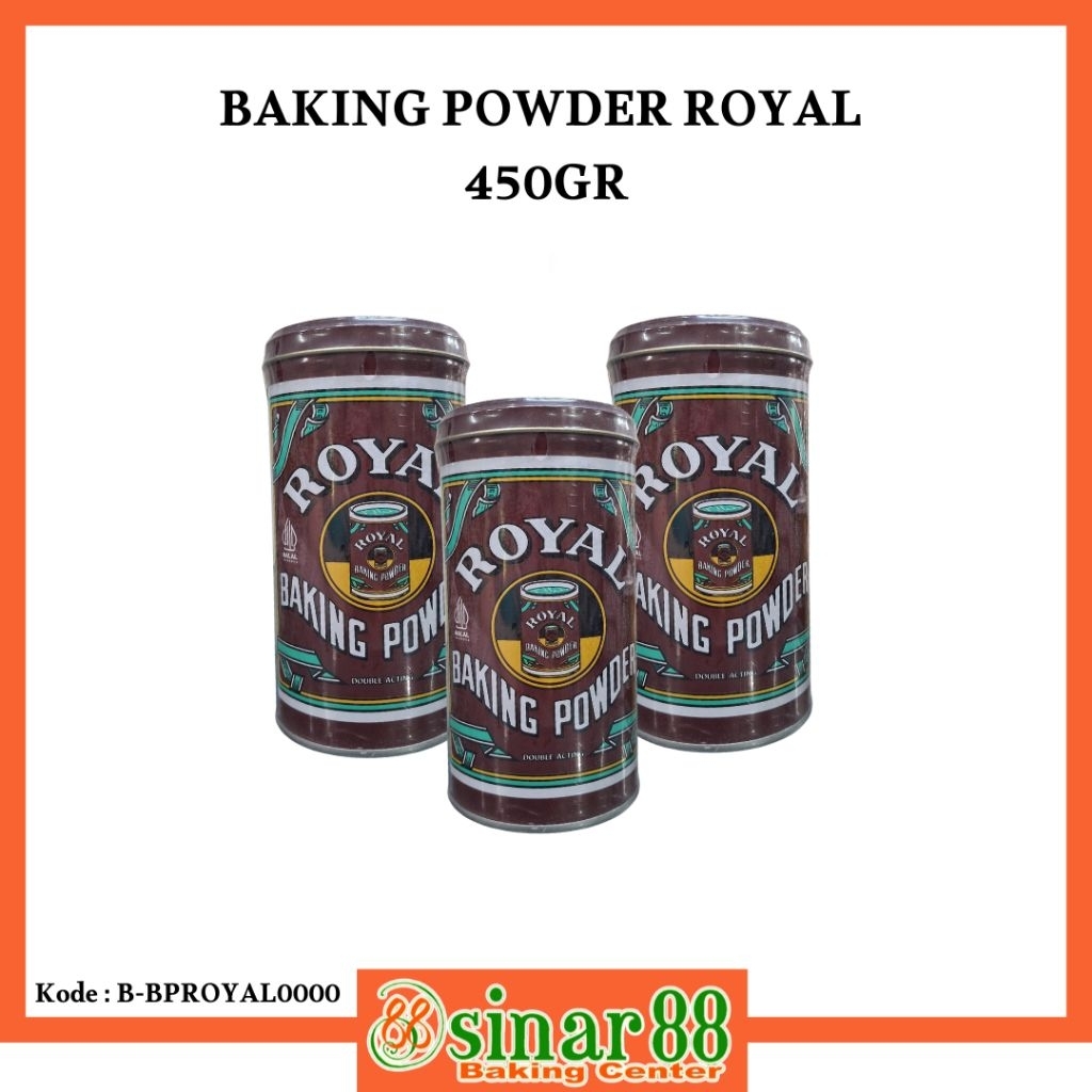 

BAKING POWDER ROYAL 450GR