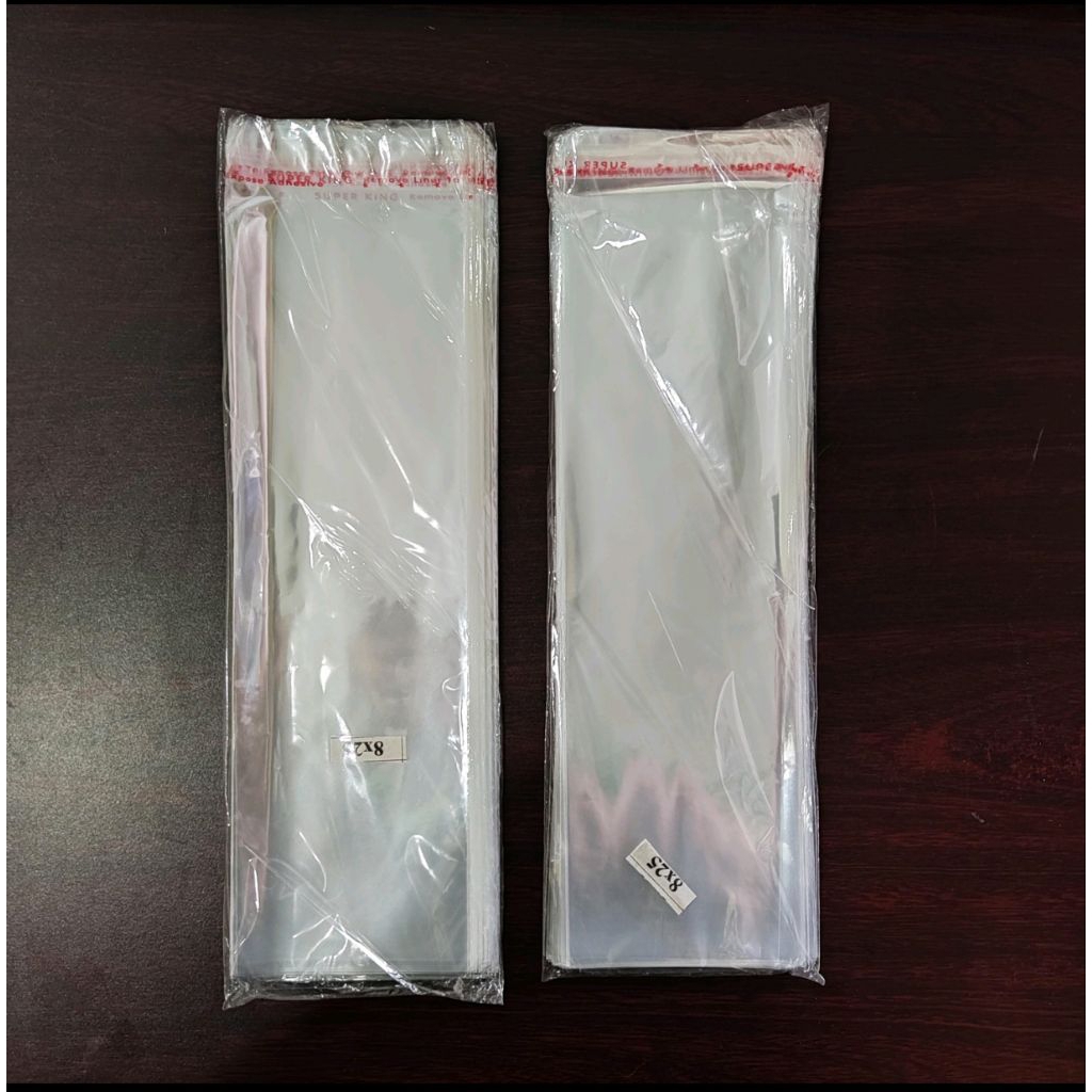 

Plastik Undangan / OPP Lem 8 x 25 CM