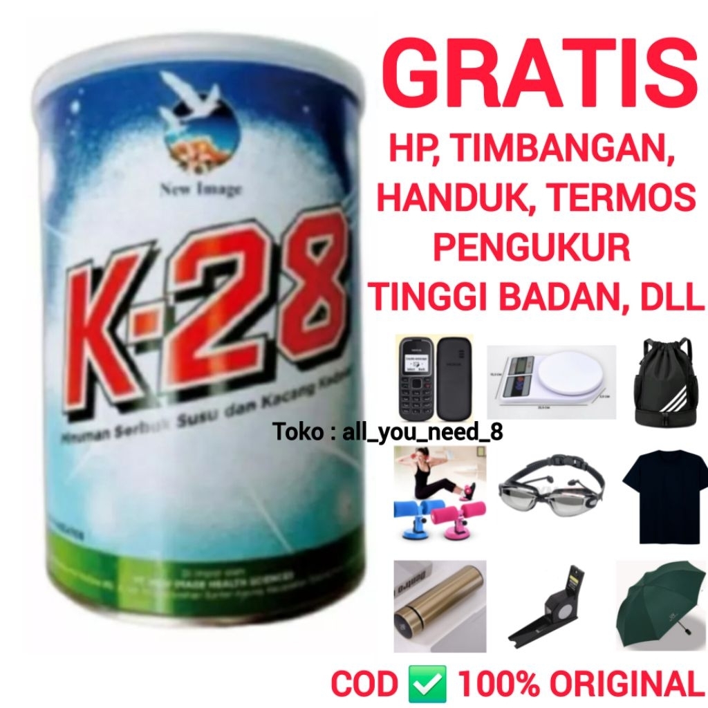 

Susu K28 penambah tinggi badan anak (gratis ongkir) original
