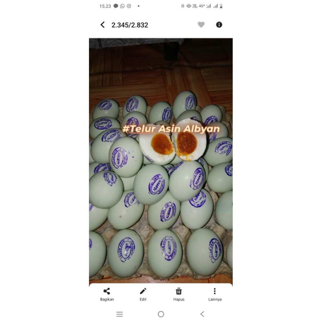 

Telur Asin Albyan 6 biji permika