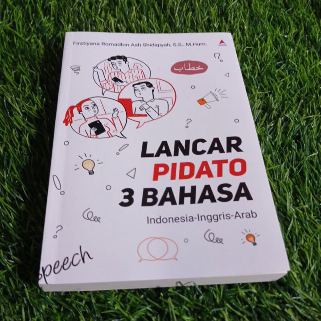 buku lancar pidato 3 bahasa indonesia inggris arab