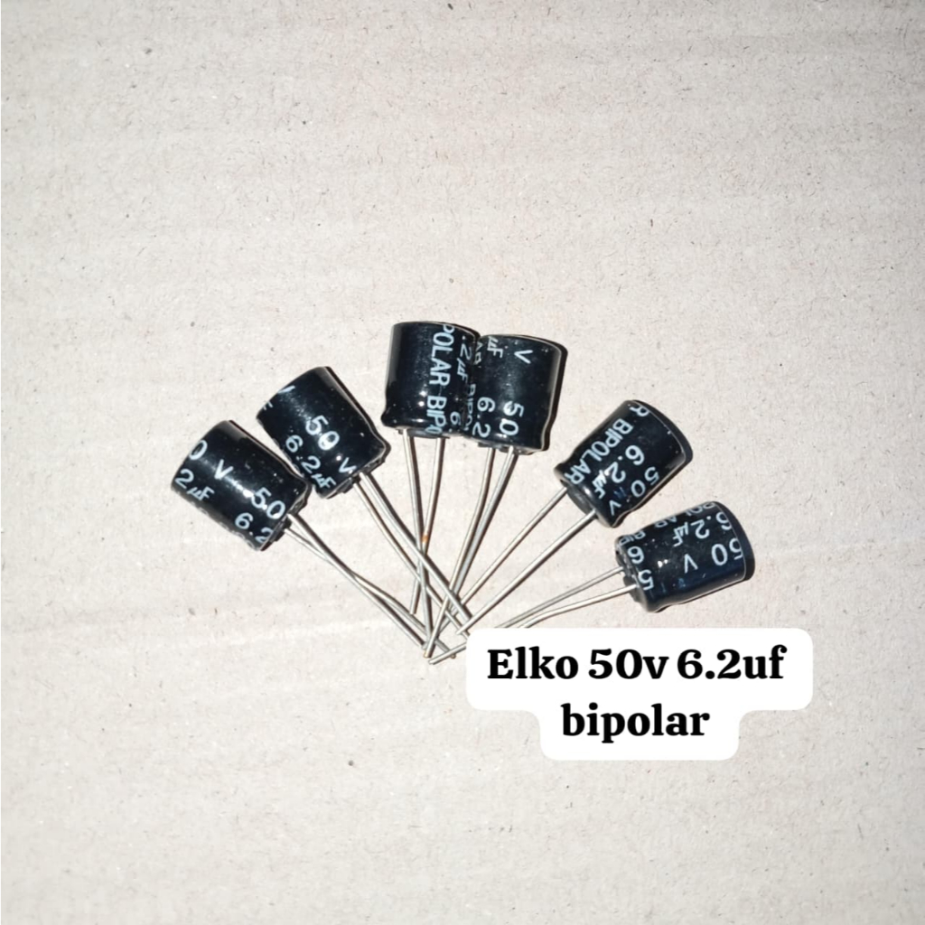 Elko 50v 6.2uf BIPOLAR Original