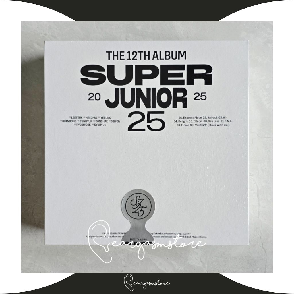 (PLSN PO) SUPER JUNIOR - SUPER JUNIOR 25 / SUPER JUNIOR25 (25 VER)