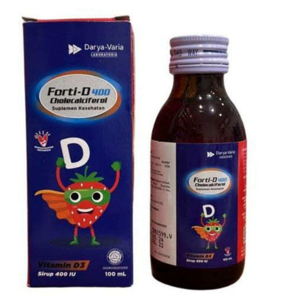 Forti D 400 Vitamin D3 Sirup 400 IU