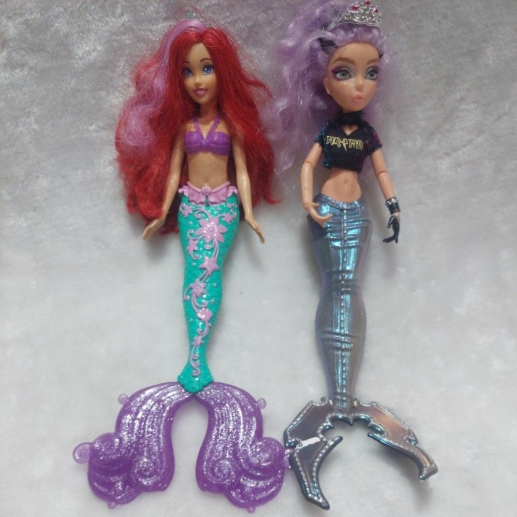 jual Barbie disney mermaid preloved