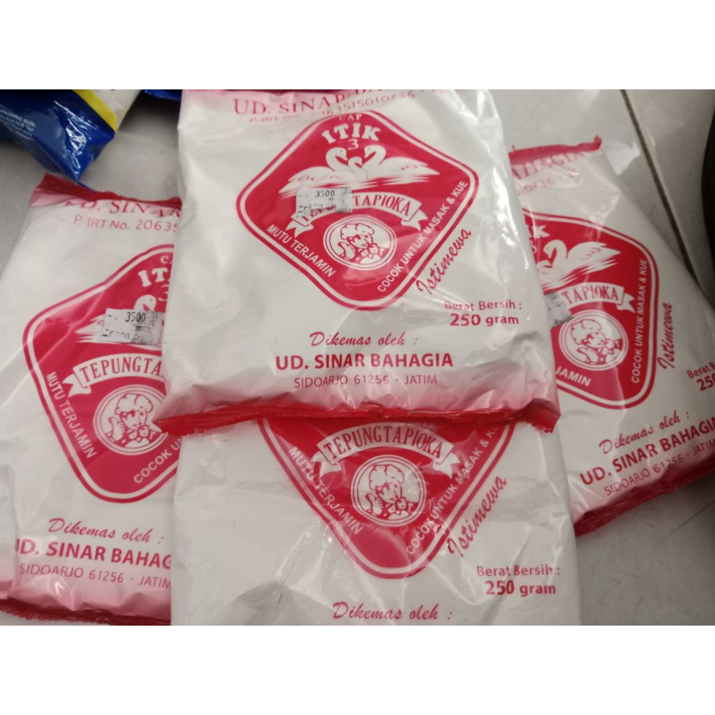 

Tepung Tapioka Cap Itik 250 Gram Eceran