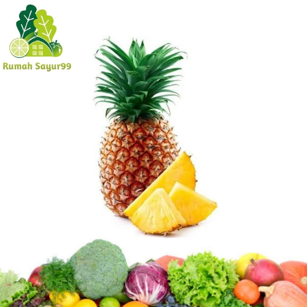 

Nanas manis segar buah nanas segar