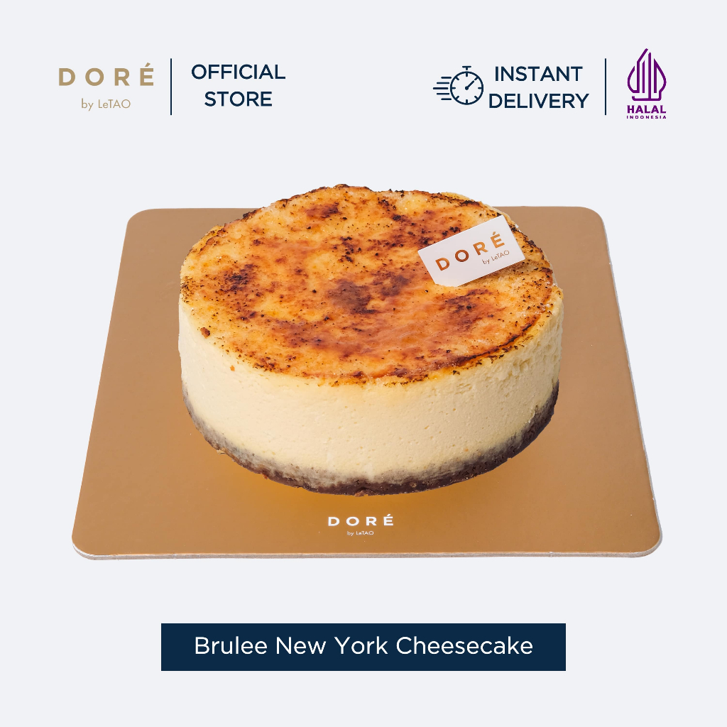 

DORE by LeTAO New York Cheesecake - Brulee