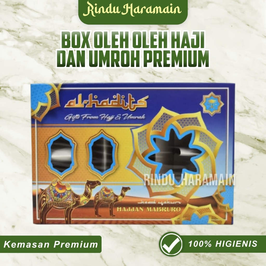

Rindu Haramain - Ekslusif Box Oleh-Oleh Haji dan Umroh | Tas Souvenir Oleh-Oleh Haji dan Umroh isi 50 pcs