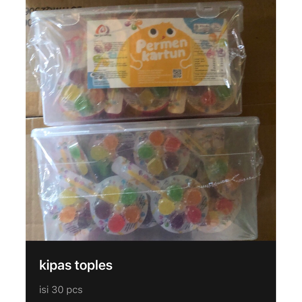 

permen lunak kartun kipas