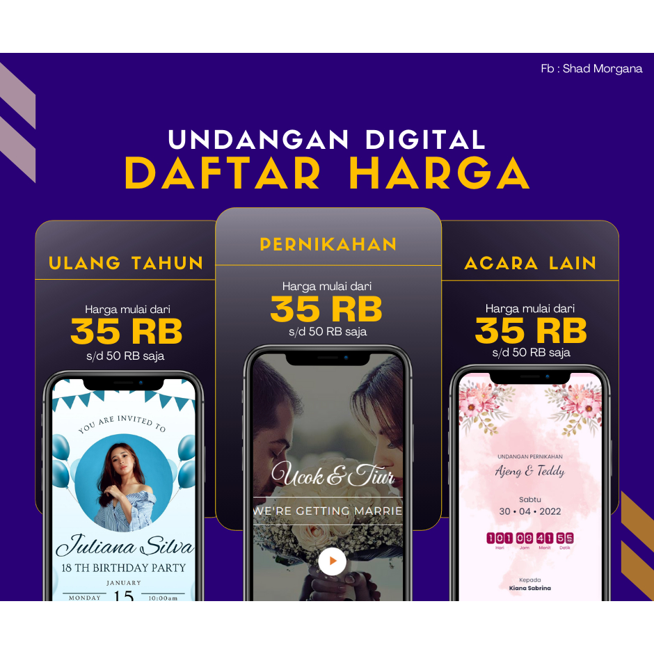 Undangan Digital Pernikahan, Ulang Tahun, Hajatan, dan Acara Lainnya, Kartu Ucapan Digital