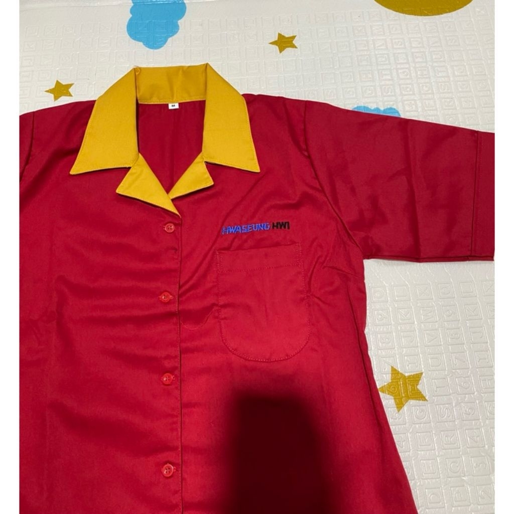 BAJU SERAGAM PABRIK HWI baju kerja seragam pabrik garment