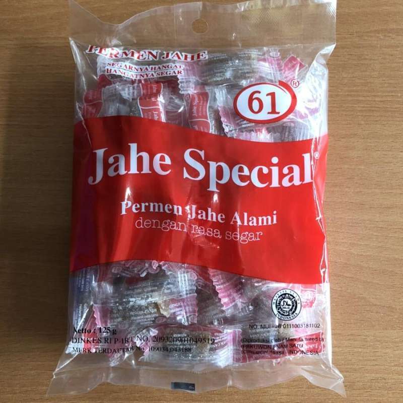 

Permen Jahe Special 61 EXP 2027 Original Asli Cirebon