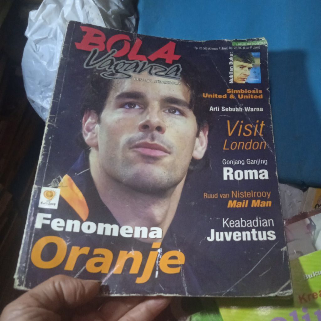 buku Bola Vaganza, Fenomena Oranje, Arsenal the best Team, keabadian Juventus, Gonjang ganjing Roma,