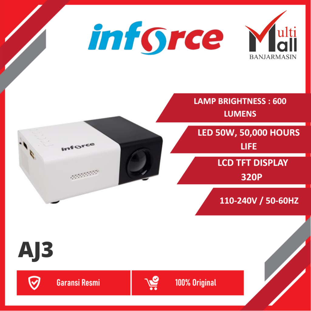 LCD PROJECTOR INFORCE MINI AJ3