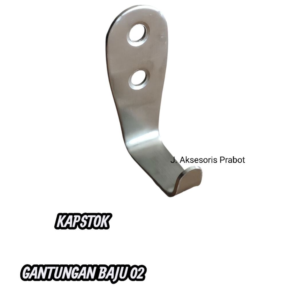 Kapstok Gantungan Baju 02/Kapstok Gantungan kait/Gantungan Baju Stainless