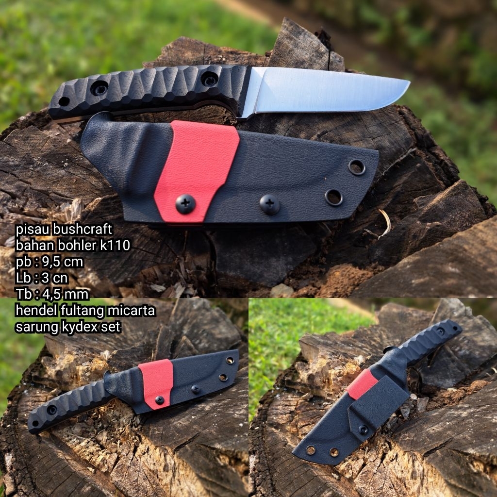 pisau bushcraft k110