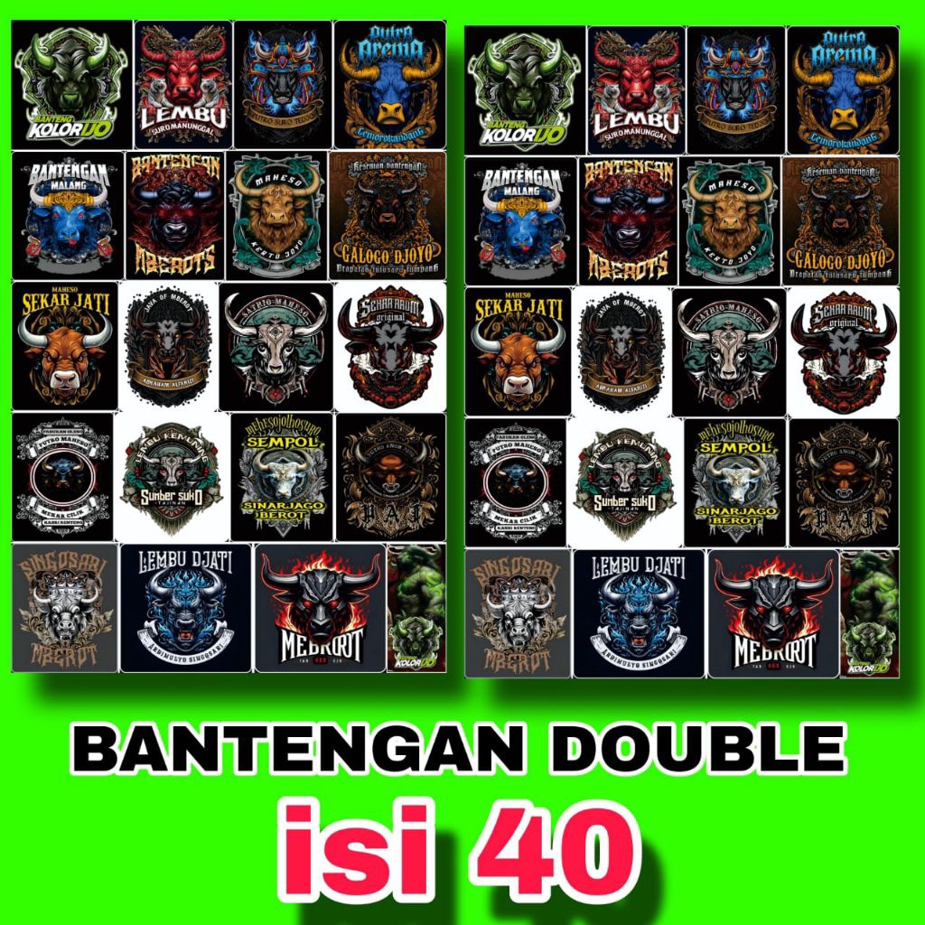 

STIKER BANTENGAN | STIKER MBEROT | STIKER VYNIL | STIKER ANTI AIR | STIKER PACK