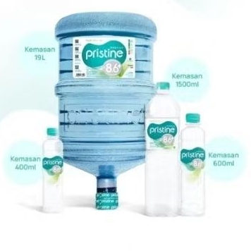 PRISTINE GALON 19L (GALON + ISI)