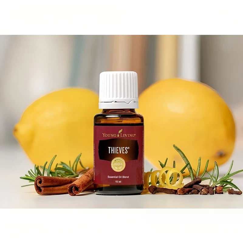 (Exp 2027)Yl Essential Oil Thieves 15Ml*2 Set -100% Minyak Esensial Murni - Mengurangi Stres