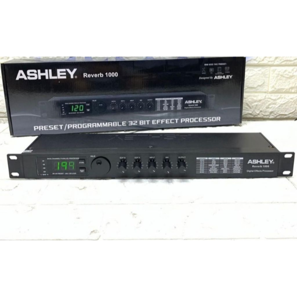 Effect Vokal Ashley Reberb 1000 Original