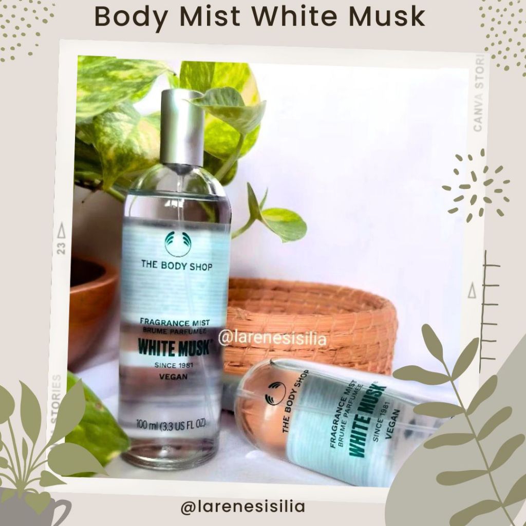 The Body Shop - Body Mist White Musk Vegan 100ml