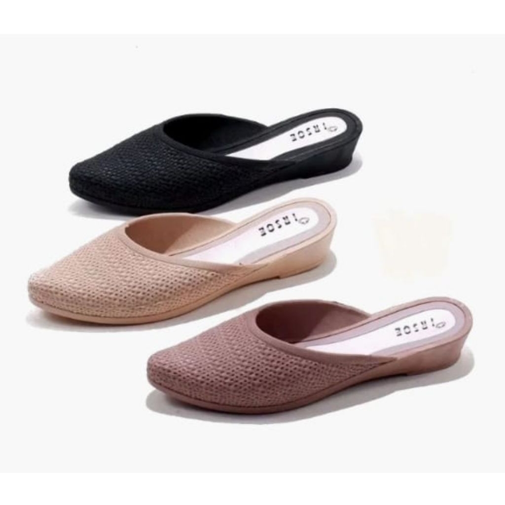 Irsoe 603 Sendal slop wanita karet sandal slop jelly wanita kekinian