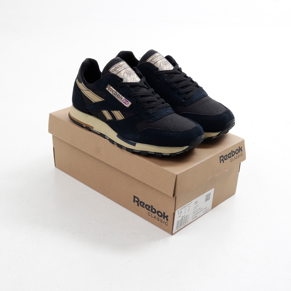 (SLPRDS) Sepatu Reebok Classics Leather Navy