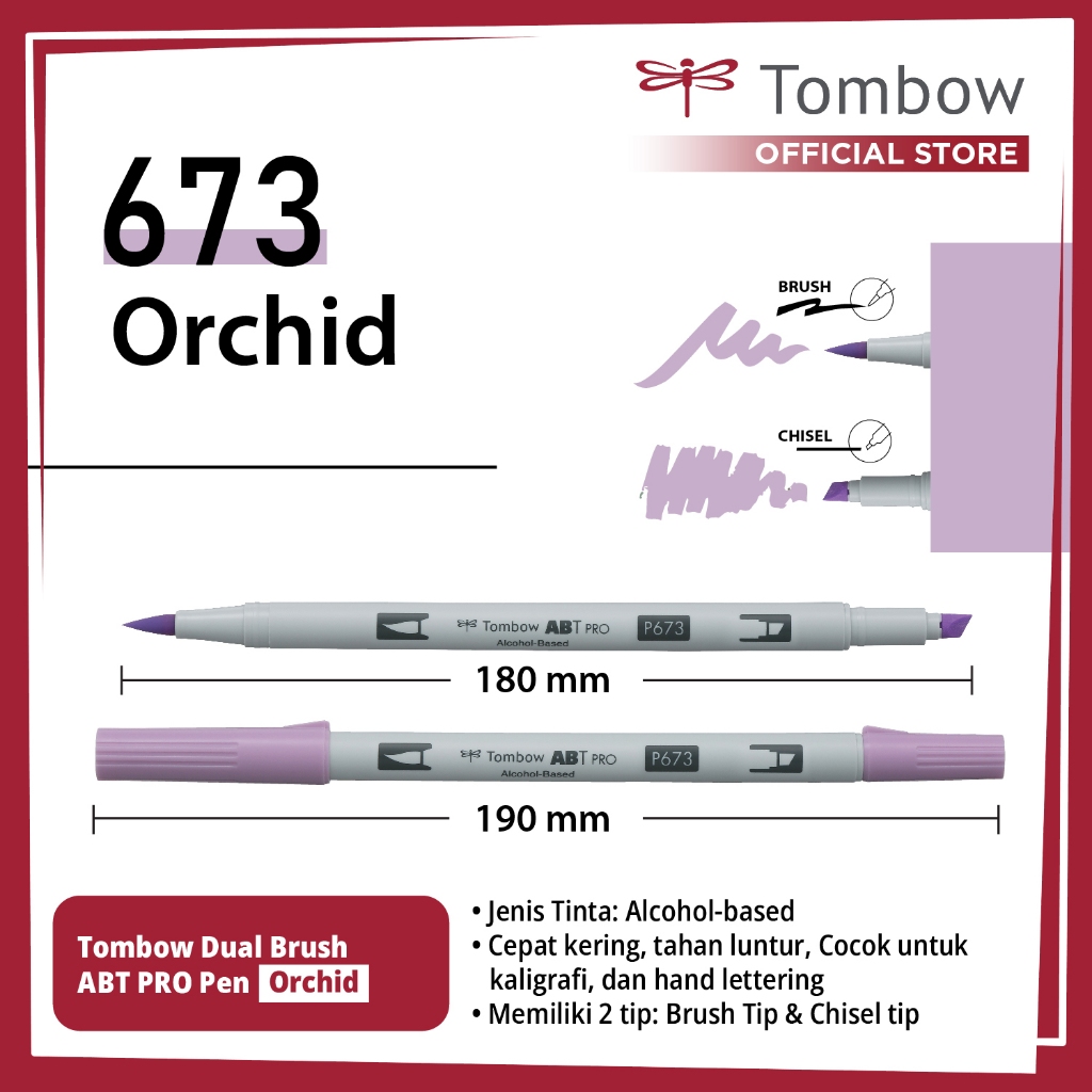 

Tombow Dual Brush ABT PRO Orchid