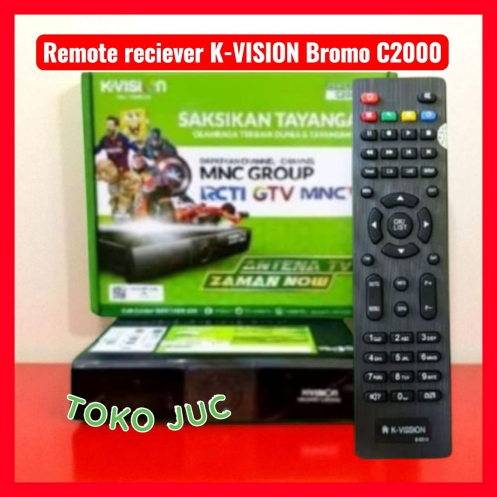 Remote Receiver K-VISION BROMO 2000 Remot K- Vision