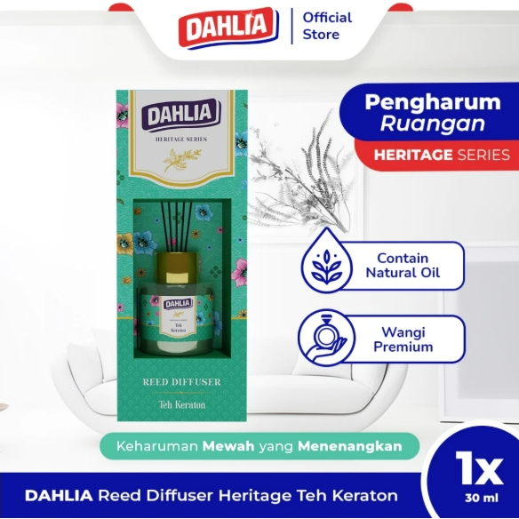 Dahlia Reed Diffuser teh Keraton