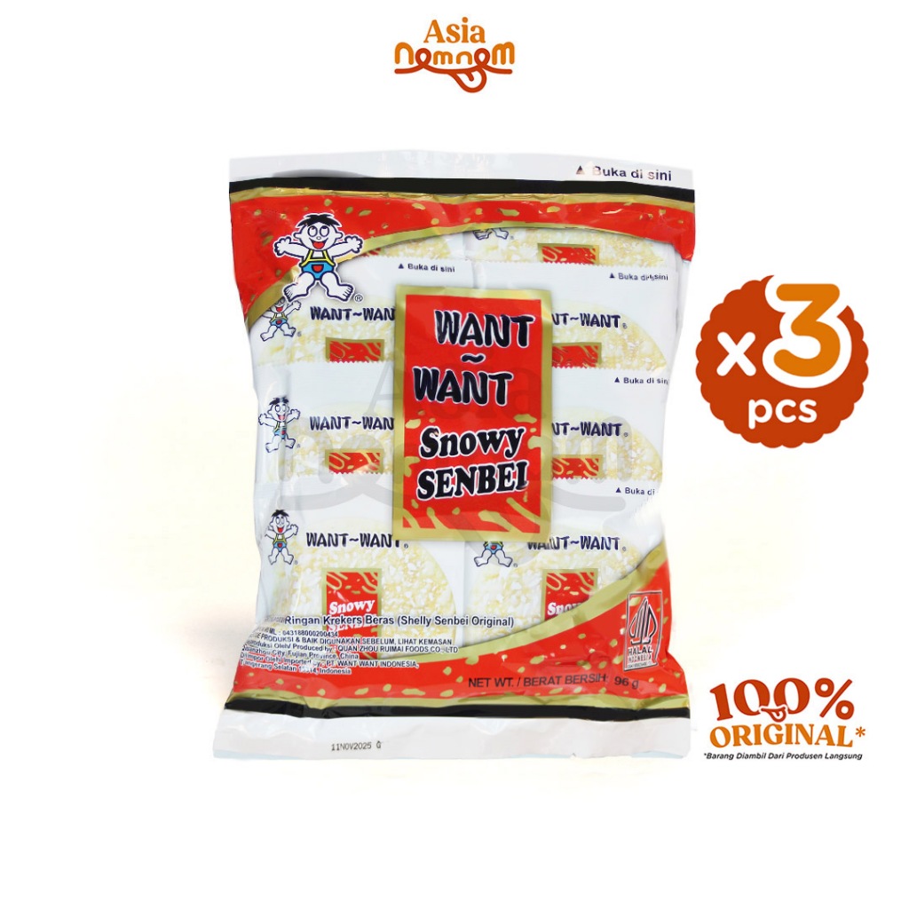 

Want-Want Shelly Senbei 96 gr - Ori Flavor