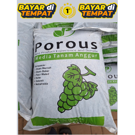 Porous media tanam Anggur