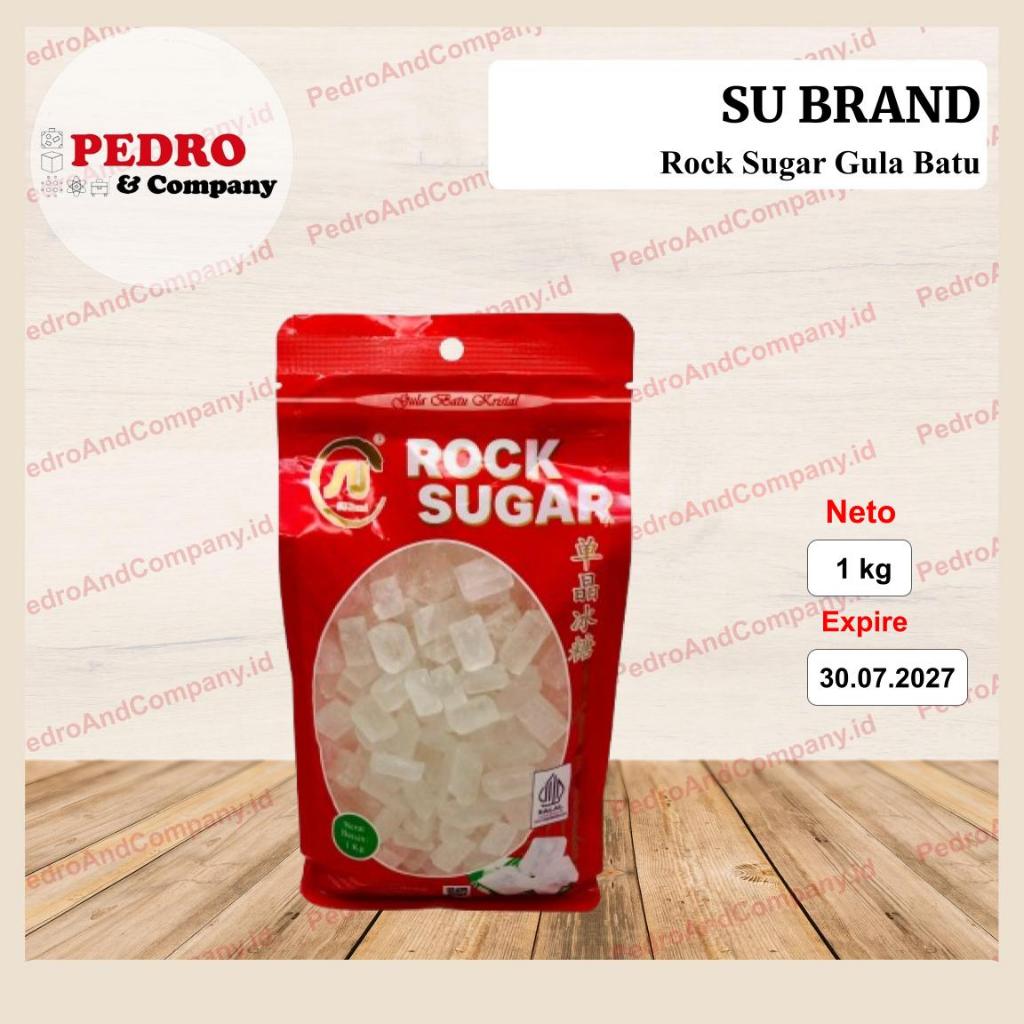 

SU Brand Rock Sugar Gula Batu 1 kg