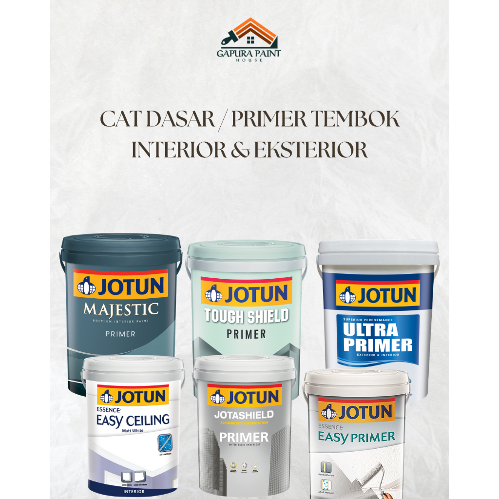 JOTUN CAT DASAR TEMBOK / CAT JOTUN PRIMER TEMBOK / MAJESTIC PRIMER / JOTASHILED PRIMER