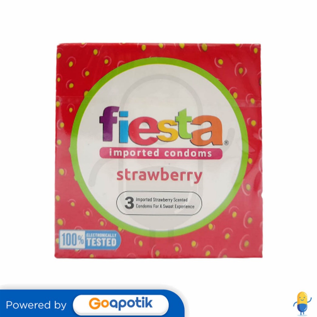 Fiesta Strawberry Condoms