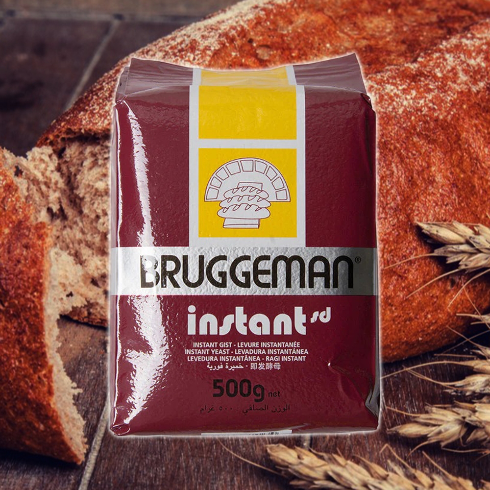 

BRUGGEMAN BROWN INSTANT YEAST 500 GR GR RAGI INSTAN