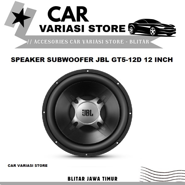 Subwoofer 12 inch JBL GT5 12D /Speaker mobil/subwooferbox/Audiomobilmurah//JBL//audiomobil/audiomobi