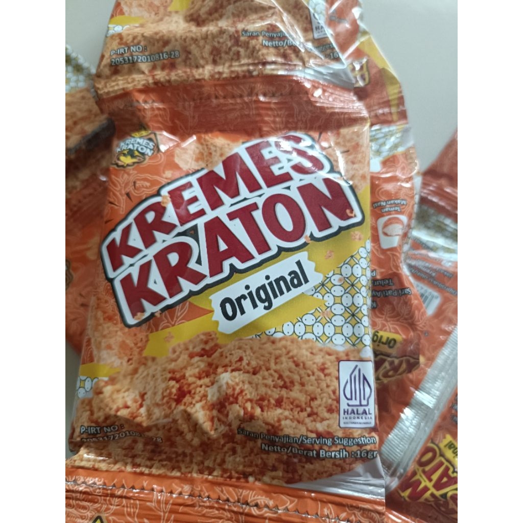 

Kremes Ayam Kraton Sachet - Lauk Makan Kremes Ayam