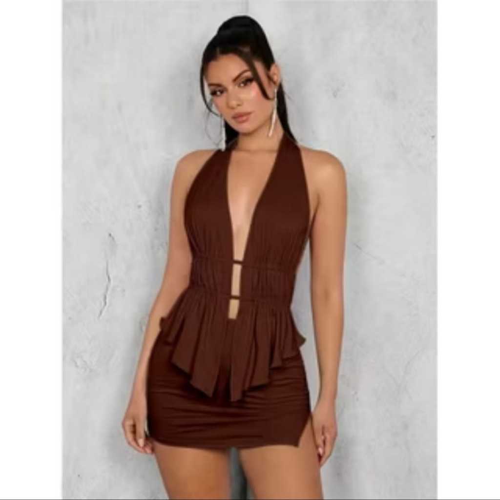 [Bali.Summer] Top Zalea Backless / Top backless serut / Halter top backless